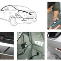 CVBS GreenYi Dual Core CPU Car Video Parking Sensor Reverse Backup Radar Assistance, Auto Parking Monitor Digital Display