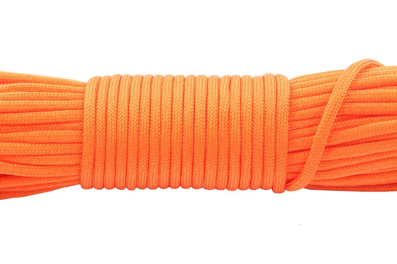 CAMPINGSKY Paracord 4mm 100ft 550 Paracord Parachute Cord Lanyard Rope for Hiking Camping