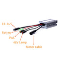 Waterproof Color display 48v500w Bafang Front/rear Electric Bike Conversion Kit Brushless Hub Motors 20'' 26'' 28''diy Wheel