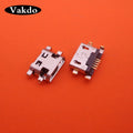 50-100pcs Micro Mini USB Charging Jack Socket Data Port for Lenovo A708t S890 Alcatel 7040N HuaWei G7 G7-TL00 Charger Connector