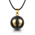 Eudora Harmony Ball Pendant Necklace Pregnancy Chime Ball Mexcian Bola Pendants Wishing Balls Fine Jewelry for Women Best Gift