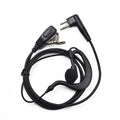 Surveillance Clip Ear Earpiece Headset PTT Mic for Motorola Walkie Talkie Ham Radio CP180 CP185 CP040 EP450 DP1400 GP2000 DEP450