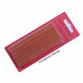 12pcs/lot  0.7*10 cm Hot Melt Glue Sticks Keratin Fusion Gun bond Glue Sticks Soft Keratin for Hair Extensions DIY tools