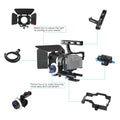 Andoer C500 Camera Camcorder Video Cage Rig Kit Matte Box+Follow Focus+jaula para sony A7IV/A7S/A7/A7R ILDC Camera