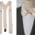 Suspenders Bow Tie Set Men Fashion Suspensorio for Man Boy Women Bowtie Braces Trousers Tirantes Wedding - Visuel 28 | SAMAG