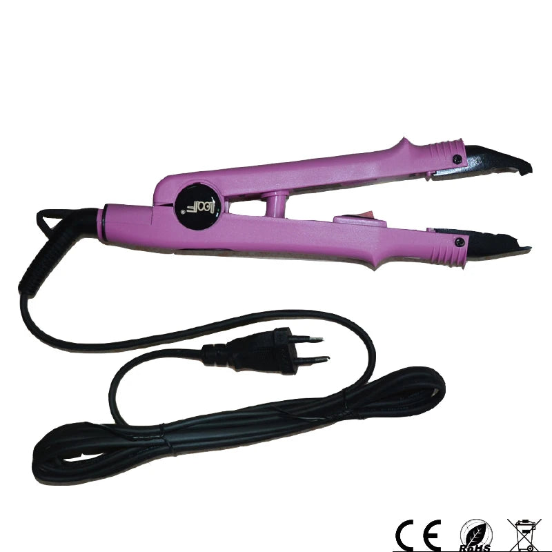 JR-611 Professional Mini Hair Fusion Iron Constant Temperature Heat Keratin Melt Extension Connector Tool for Hairdress