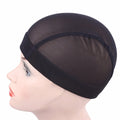 5 Pcs/lots Dome Caps Mesh Caps Wig Caps for Making Wigs Weaving Caps Hair Nets Elastic Nylon Breathable Mesh Hairnets