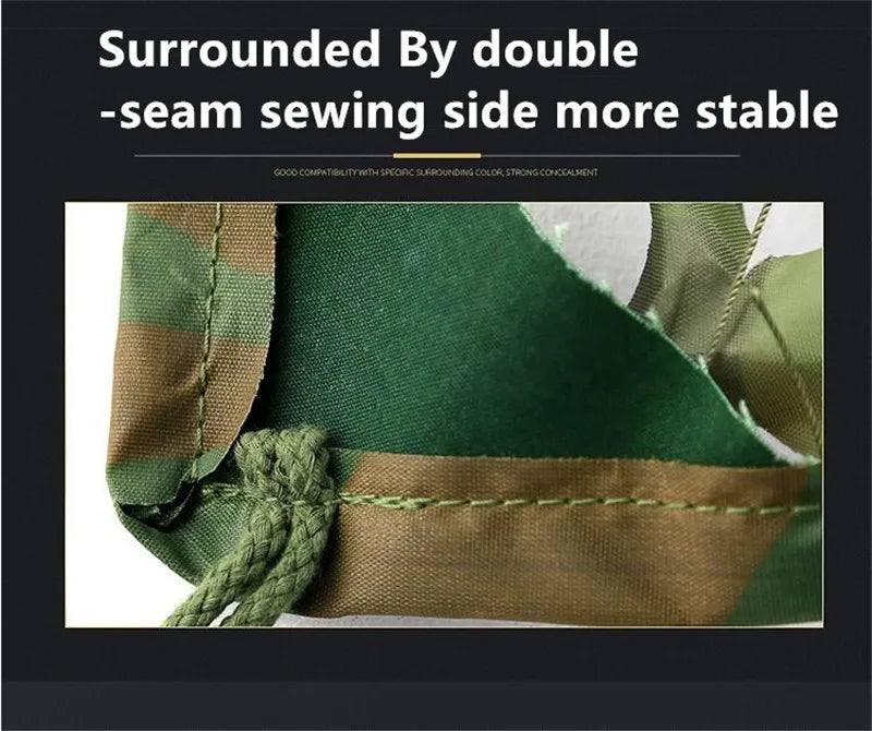 4x5m 2x3m Camouflage Net Camo Netting Army Nets Shade Mesh Hunting Garden Car Outdoor Camping Sun Shelter Tent