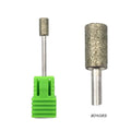 HYTOOS 11 Type Diamond Nail Drill Bit 3/32" Rotary Burr Manicure Cutters Electric Drill Accessories Nail Mills Tool