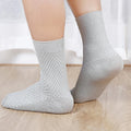 10 Pairs High Quality Bamboo Fiber Men's Socks Business Breathable Deodorant Compression Socks Men Long Big Size EUR 38-46