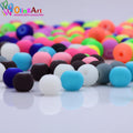 OlingArt Rubber Glass Beads High 6MM Quality 100PCS/Lot Candy Color Neon Matte Loose Handmade DIY Jewelry Making Bracelet