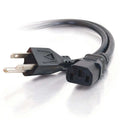 1.5m 5FT 3 Pin 18 AWG 60C 250V US Plug Universal Power Cord Cable For NEMA 5-15P To IEC320C13 Black PWC75A150US