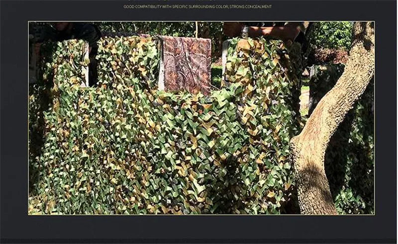 4x5m 2x3m Camouflage Net Camo Netting Army Nets Shade Mesh Hunting Garden Car Outdoor Camping Sun Shelter Tent