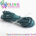 OlingArt 2mm 5M/Lot Craft Color Round Genuine Leather Cord Golden Silver DIY Necklace Bracelet Earrings Choker Jewelry Making