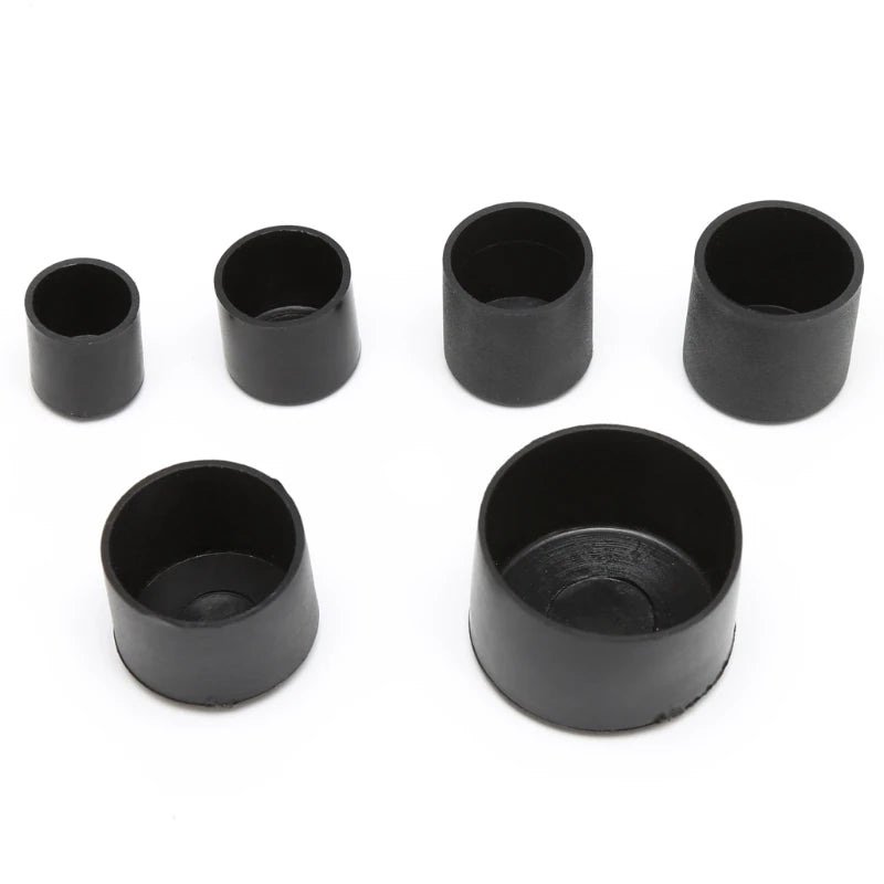 4x Rubber Chair Ferrule Anti Scratch Furniture Feet Leg Floor Protector Caps