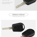 KEYYOU 3 Button Uncut Blade Car Key Replacement Remote Key Case Shell for BMW E31 E32 E34 E36 E38 E39 E46 Z3 Fob Uncut key case
