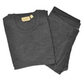 Men's male 100% Pure Merino Wool Winter Base Layer Thermal Warm Sweater Underwear Breathable Mid weight Tops Pants Bottom Set