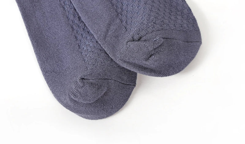 New Bamboo Fiber Men Socks Classic Deodorant Business Brand Crew Socks Men High Quality Casual Compression Socks 5pairs / lot