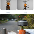 Fire Maple Ultralight Titanium Rocket Stove 2600W Portable Backpacking Burner Outdoor Hiking Cooking FMS-300T Mini Gas Burner