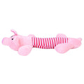 Popular Pet Dog Cat Funny Fleece Durability Plush Dog Toys Squeak Chew Sound Toy Fit for All Pets Elephant Duck Pig Plush Toys