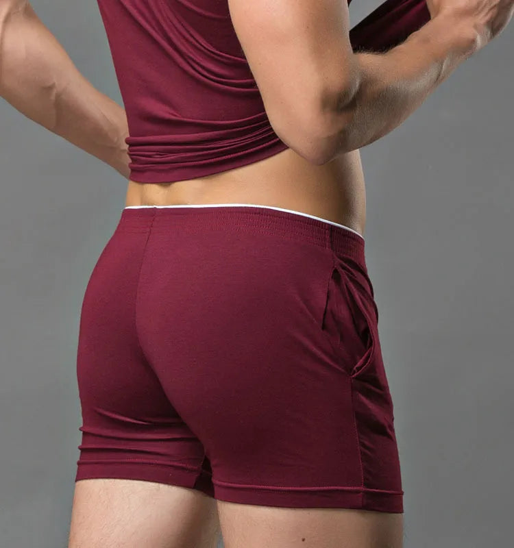 Superbody Men's Underwear Boxer Shorts Trunks Cotton High Quality Underwear Men Brand Clothing Shorts Men Boxers Home Sleep Wear