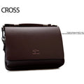 New Arrived Luxury Brand Men's Messenger Bag Vintage PU Leather Shoulder Bag Handsome Crossbody Handbags