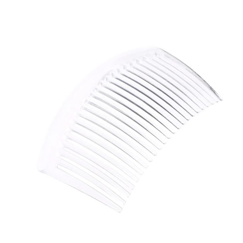 5Pcs/Set Handmade Comb 23 Tooth Plastic Headwear Hair Accessories Women DIY Clip