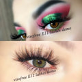 Visofree Mink Lashes 3D Mink Eyelashes 100% Cruelty free Lashes Handmade Reusable Natural Eyelashes Popular False Lashes Makeup