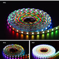 WS2813 Led Strip Light Dual Signal Individually Addressable 1m 4m 5m 30 60 100 144 LEDs WS2812B Updated Black White PCB DC5V