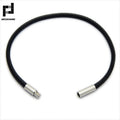 1.5/2/3mm Black Red Bracelet Stainless Steel Clasp For Women Man Couple Leather String Homme Hand Thread Male Jewelry Trending