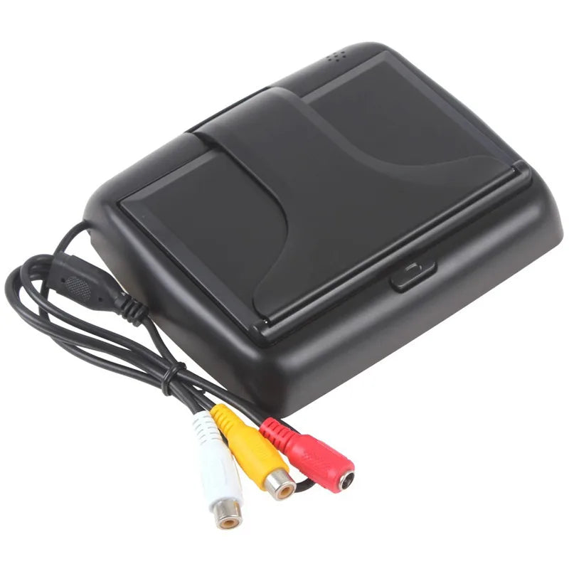 4.3 inch TFT LCD screen Car Monitor Rearview Reverse Parking Monitor with 2-channel Video Input,Camera optional