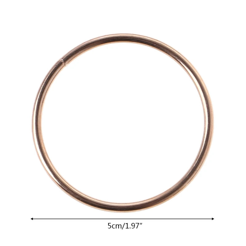 Metal Dreamcatcher Ring Macrame Craft Hoop DIY Accessory 35-190mm
