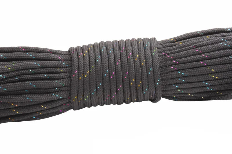 CAMPINGSKY Paracord 4mm 100ft 550 Paracord Parachute Cord Lanyard Rope for Hiking Camping