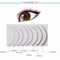 All Size 10 Trays Wholesale Volume Lashes Extension 3D Mink False Eyelashes Individual Eyelash Beauty Brand Factory Supplies