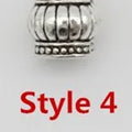 10pcs/pack Antique Silver different 10 styles hair braid dread dreadlock beads rings tube approx 5.9-6.4mm inner hole jewelry