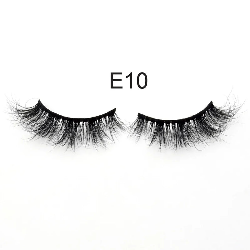Visofree Mink Lashes 3D Mink Eyelashes 100% Cruelty free Lashes Handmade Reusable Natural Eyelashes Popular False Lashes Makeup