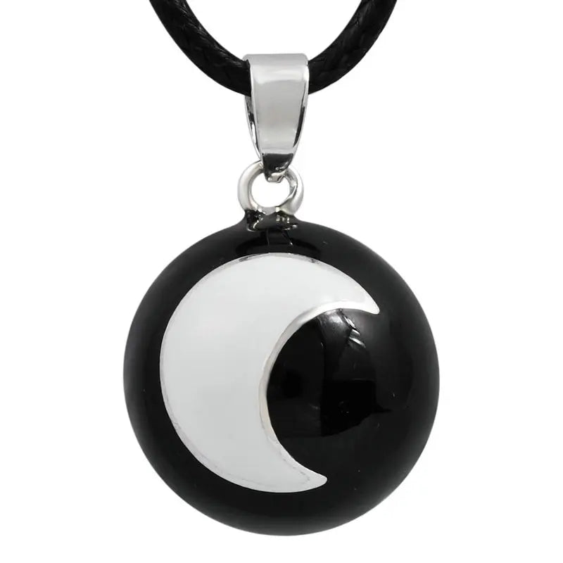 Eudora Harmony Ball Pendant Necklace Pregnancy Chime Ball Mexcian Bola Pendants Wishing Balls Fine Jewelry for Women Best Gift