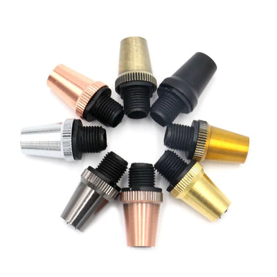 Vintage Metal Strain Reliefs Brass Cord Grip Cable Wire | SAMAG