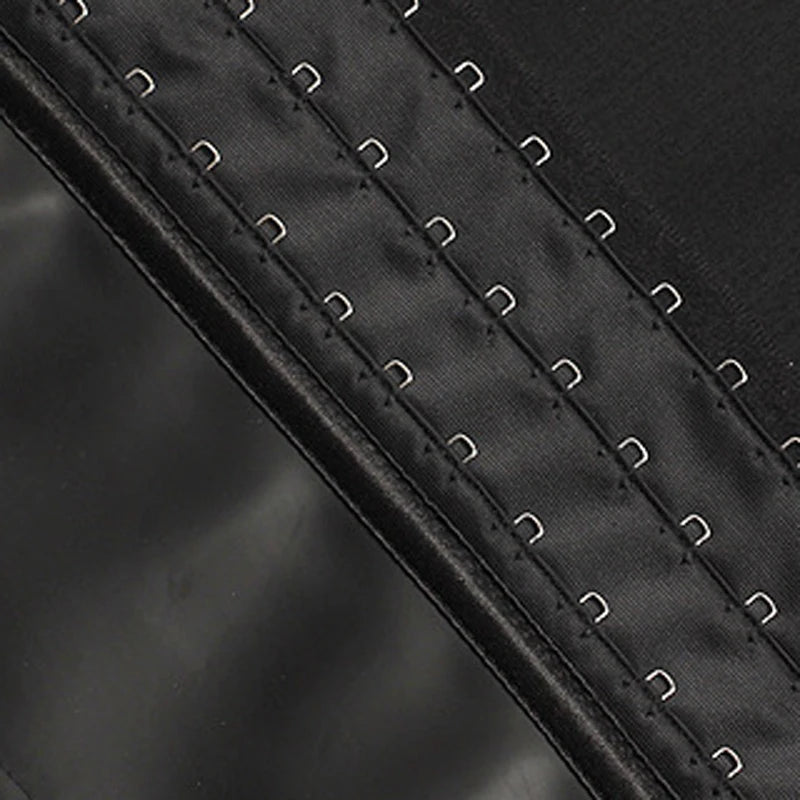 Latex Men Corset Waist Trainer 9 Steel Boned Body Shaper Waist Cincher Corset Belt Girdle Men Shapewear Men Weight Loss Belt