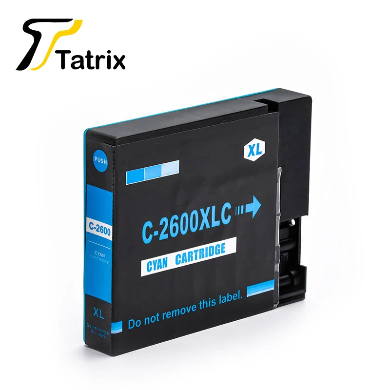 Tatrix For Canon 2600 PGI2600 PGI2600XL Compatible Ink Cartridge For Canon MAXIFY IB4060/MB5060/MB5160/MB5360/MB5460 Printer