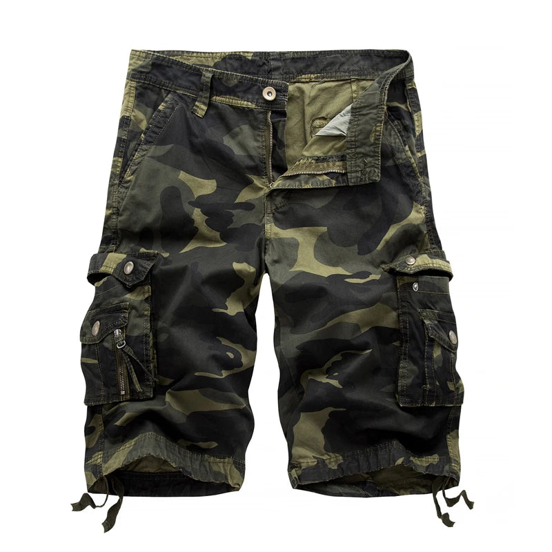 Summer Military Camo Cargo Shorts Fashion Camouflage | SAMAG