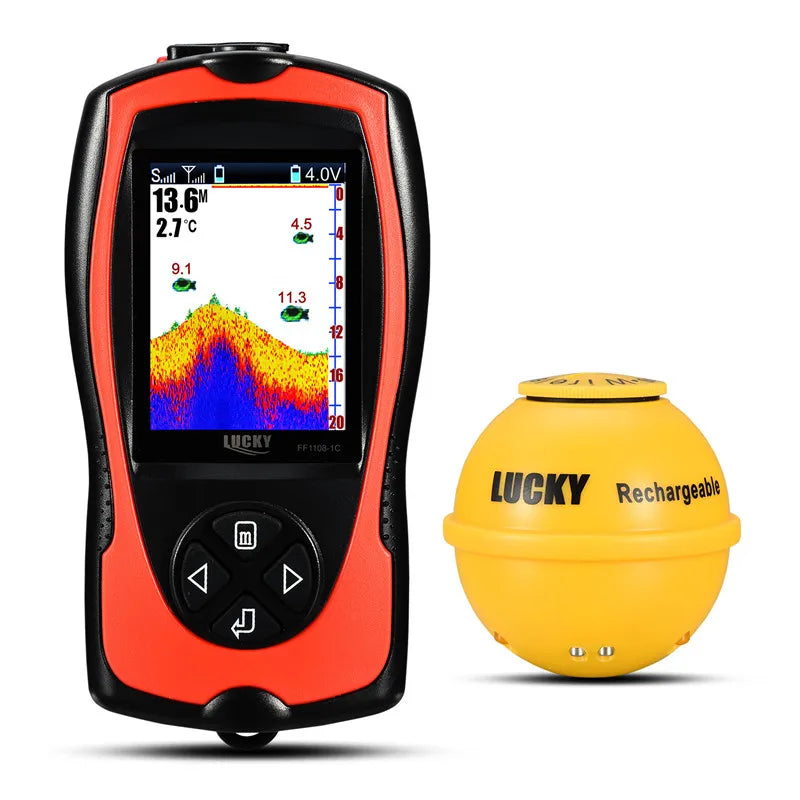 LUCKY FF1108-1CWLA Rechargeable Wireless Sonar | SAMAG