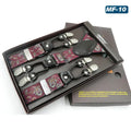 New Fashion Suspenders Luxury Braces 6 Clips Leather Belt Straps European Size Male Style Gift For - Visuel 4 | SAMAG
