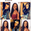 Kinky Straight Bundles Weave Coarse Yaki Straight Weaving Raw Indian Human Hair Bundles With Closure Hair Extensions For Women