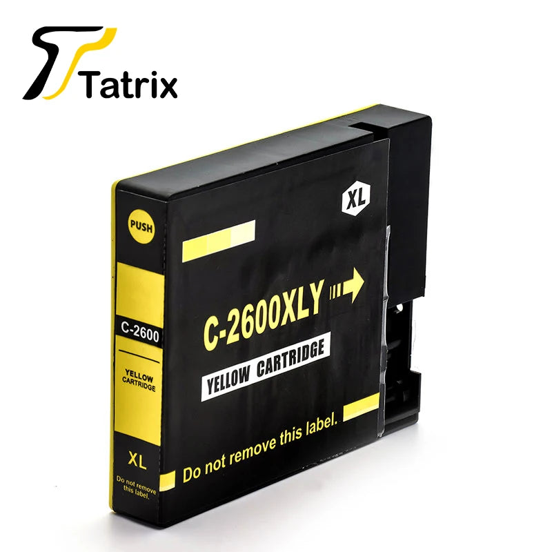Tatrix For Canon 2600 PGI2600 PGI2600XL Compatible Ink Cartridge For Canon MAXIFY IB4060/MB5060/MB5160/MB5360/MB5460 Printer