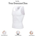 Mens Slimming Body Shaper Chest Compression Shirts Gynecomastia Abdomen Slim Vest  Tummy Control Shapewear Waist Trainer Corset
