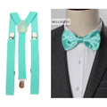 Suspenders Bow Tie Set Men Fashion Suspensorio for Man | SAMAG