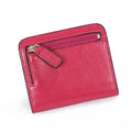 Fashion Split Leather Women Wallets Mini Purse Lady Small Leather Wallet with Coin Pocket