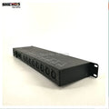 Stage Light Controller DMX512 Splitter Light Signal Amplifier Splitter 8 Way DMX Distributor For Stage Equipment