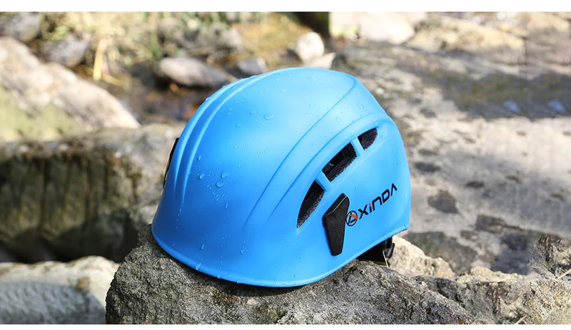 Xinda Outdoor Rock Climbing Helmet Speleology Mountain Rescue Equipment To Expand Safety Helmet Caving Work Helmet
